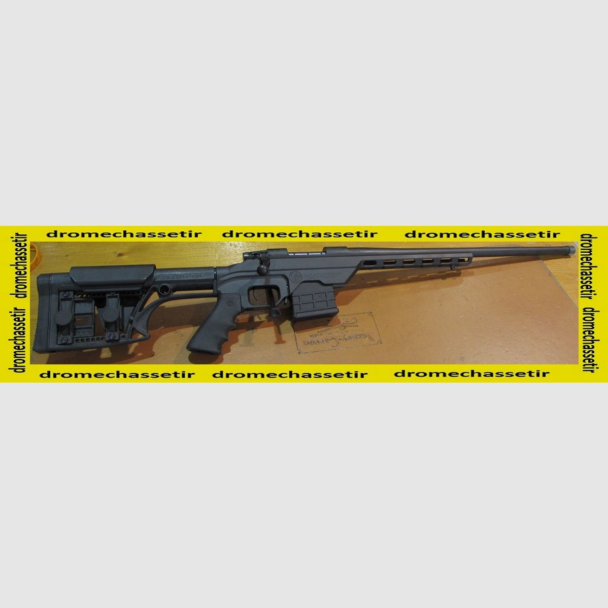 Repetierbüchse Weatherby, Chassis MDT LSS XL, Kal. .308 Win, Lauf mit Gewinde, Magazin, Bild 1 von 5