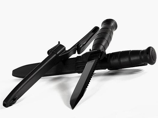 Cuchillo de Campo GLOCK, Negro Modelo: FM 78 sin Sierra