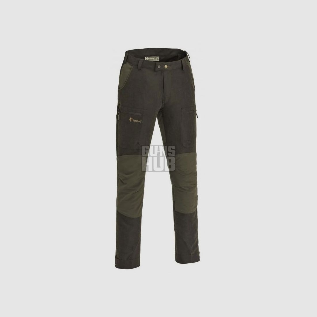 Pinewood Caribou Hunt pantaloni marrone/oliva, immagine 4 di 4