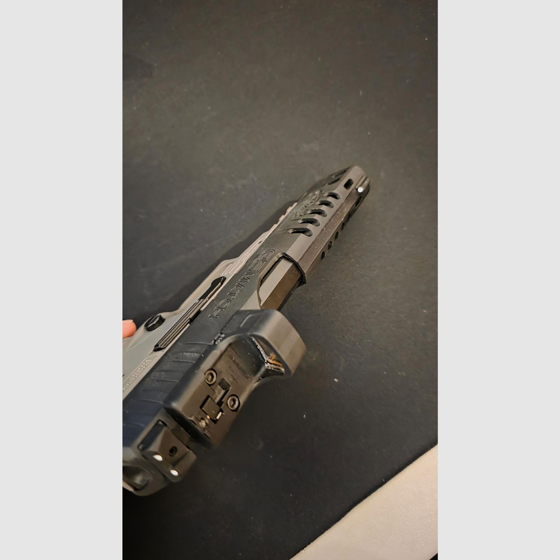 Walther Q5 Match 5" Combo Set  - 4,5 mm Diabolo Blowback Co2-Pistole