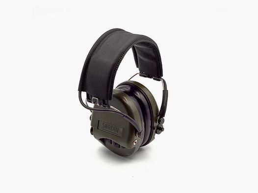 Sordin Supreme Pro Headband PVC, Color: Olive Green