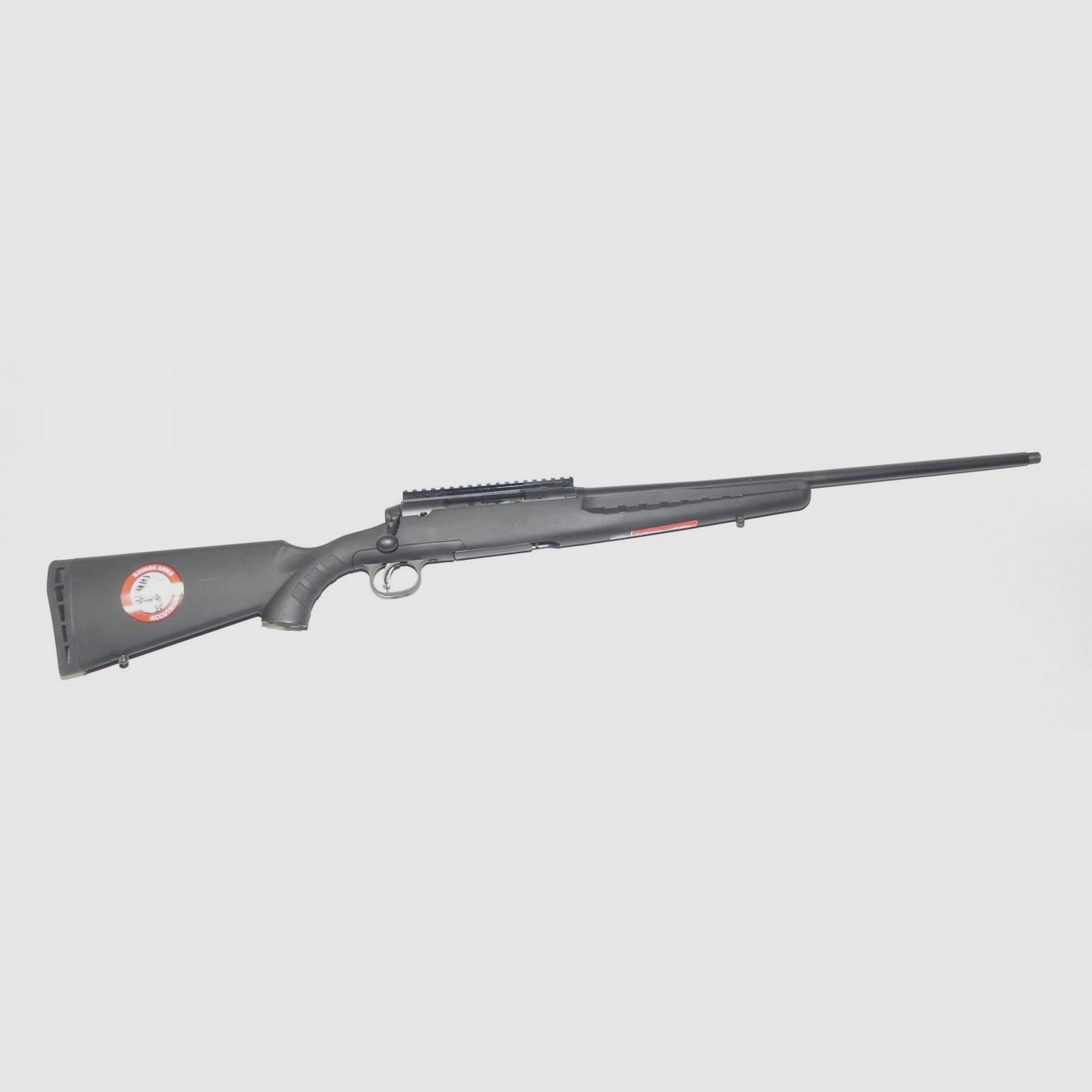 Savage Axis mit Accutrigger, Mündungsgewinde und Anschütz 3-12x56