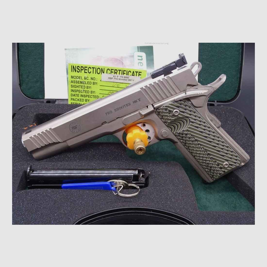 RBF 1911 Shooter MK V kaliber 9mm Luger BJ 2016 Shooter MK V