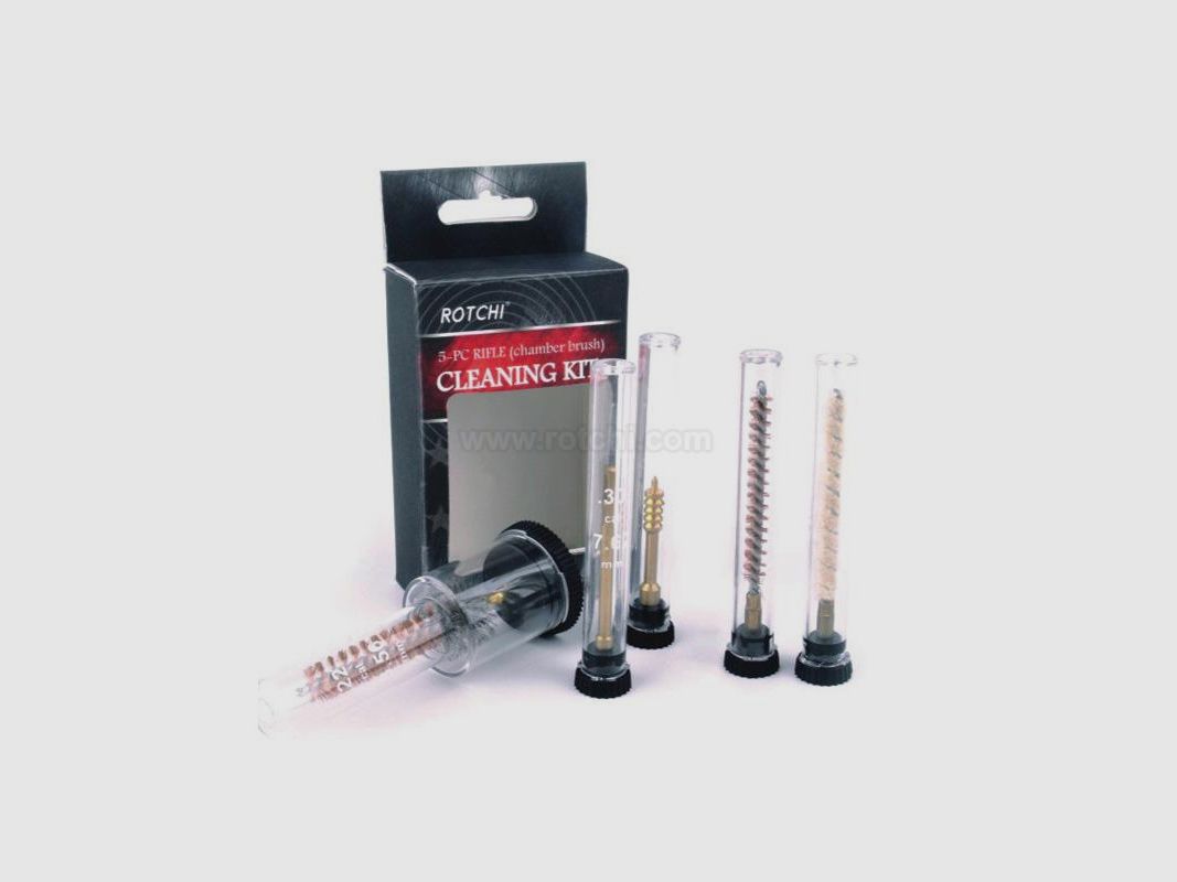 ROTCHI BÜRSTENSET KAL 22 5-TEILIG AGW 8-32