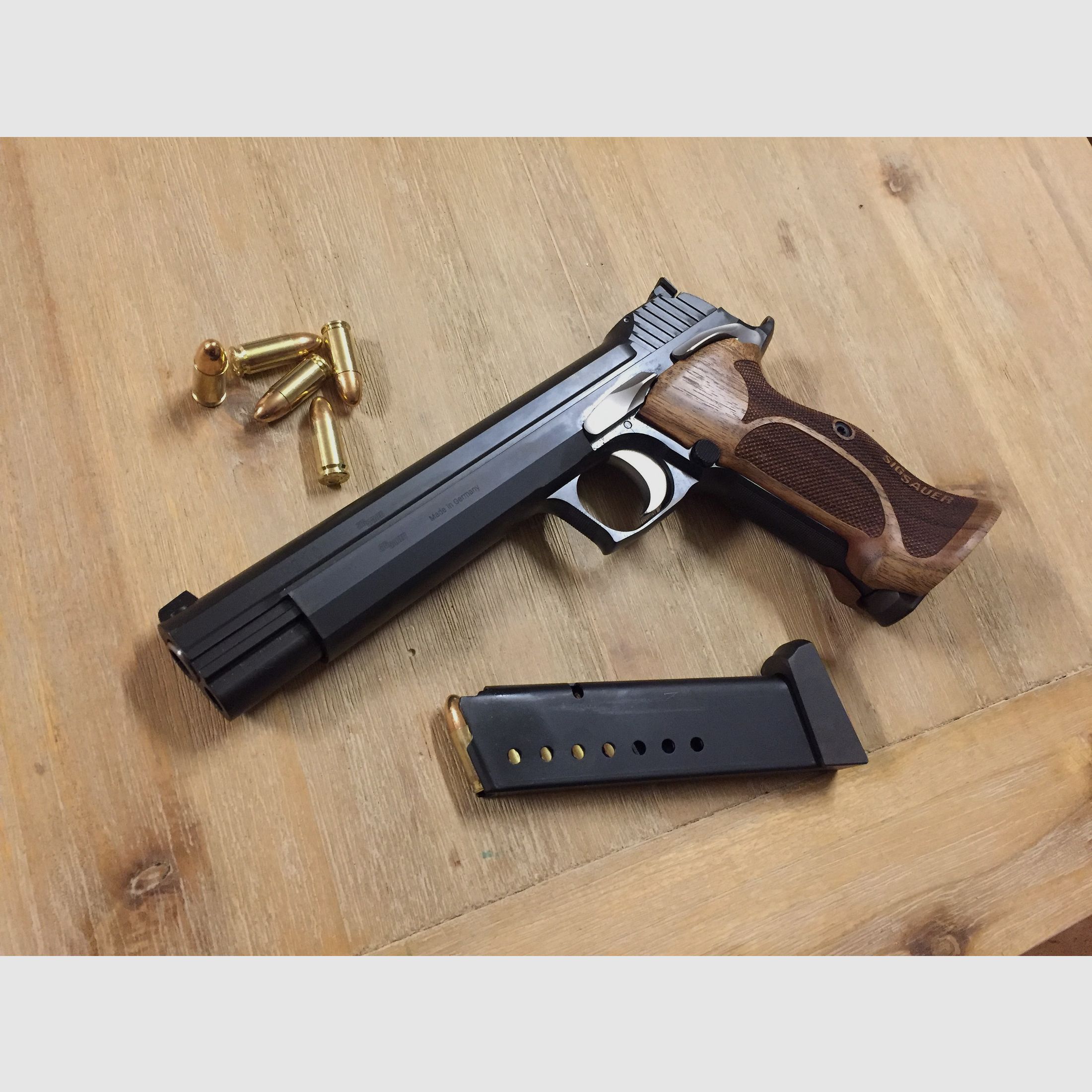 SIG P210 Super Target 6 inches, 9 mm Para