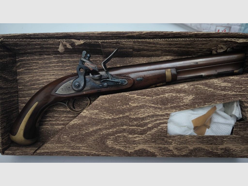 Voorlader Steenslotpistool US Harpers Ferry 1807 Kaliber .58 
