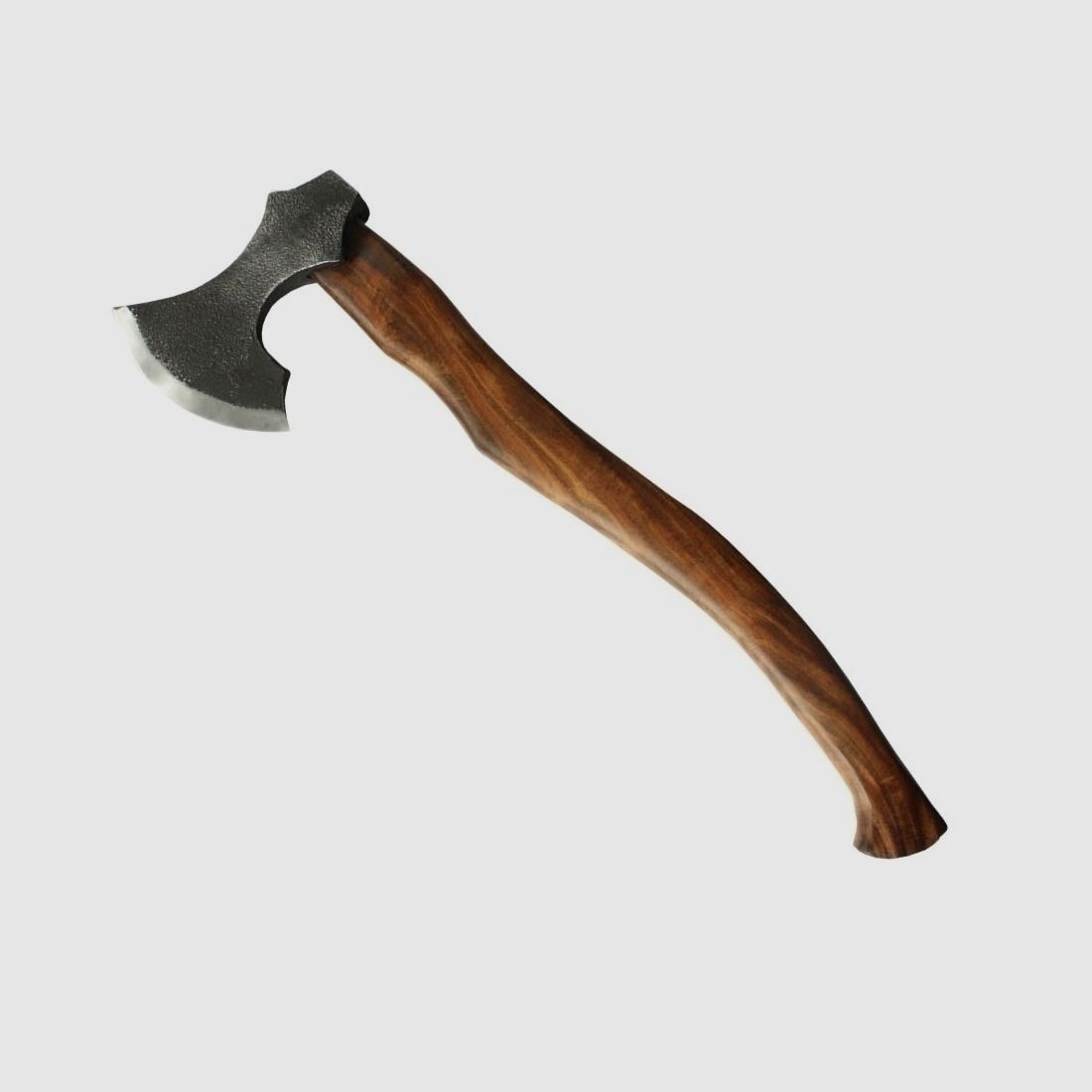 Axt krftig mit geschwungenem Griff Mittelalter Style