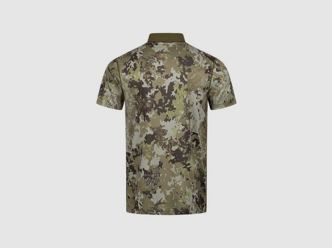Blaser Men's Competition Polo Shirt HunTec Camo XXL