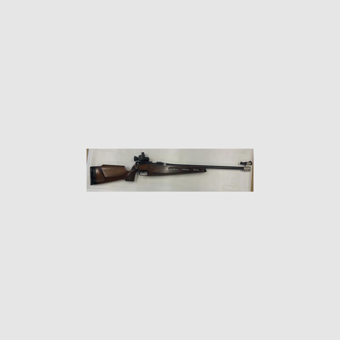 Grünig & Elmiger, cal. 7.5x55, left-handed stock