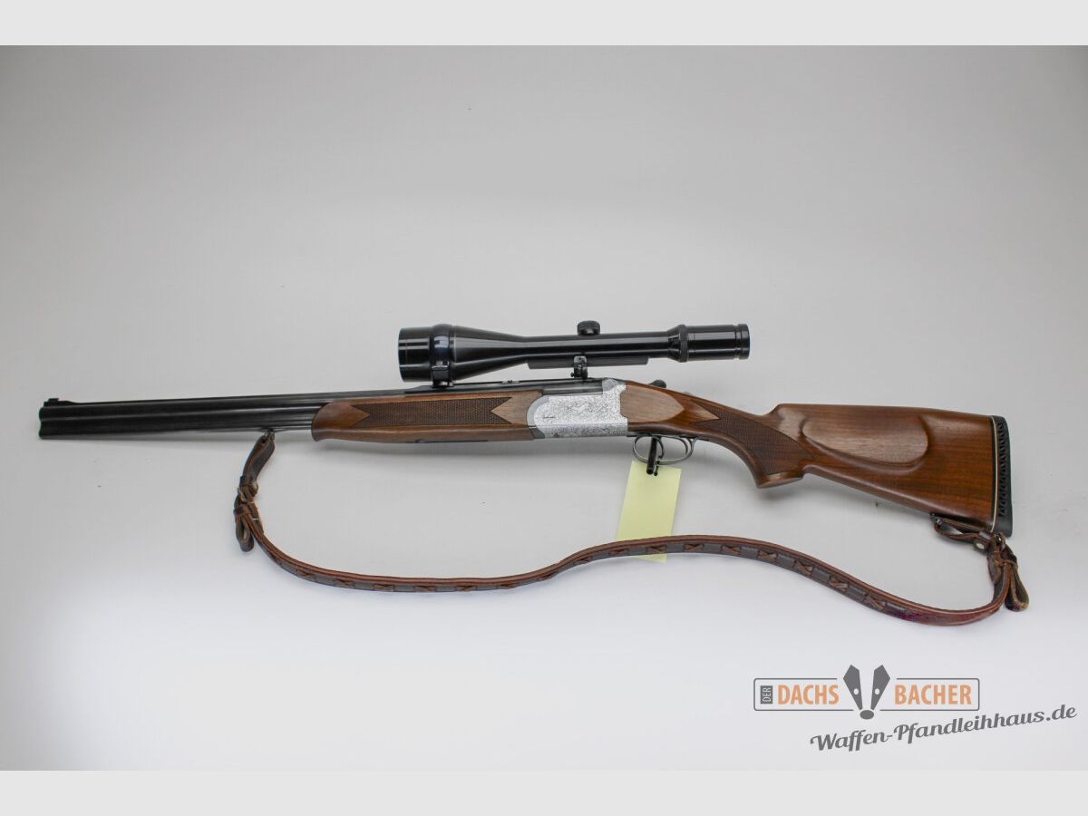 BBF fucile doppietta Antonio Zoli cal. 12/70 + 7x65R con Kahles Helia L 3-12x56
