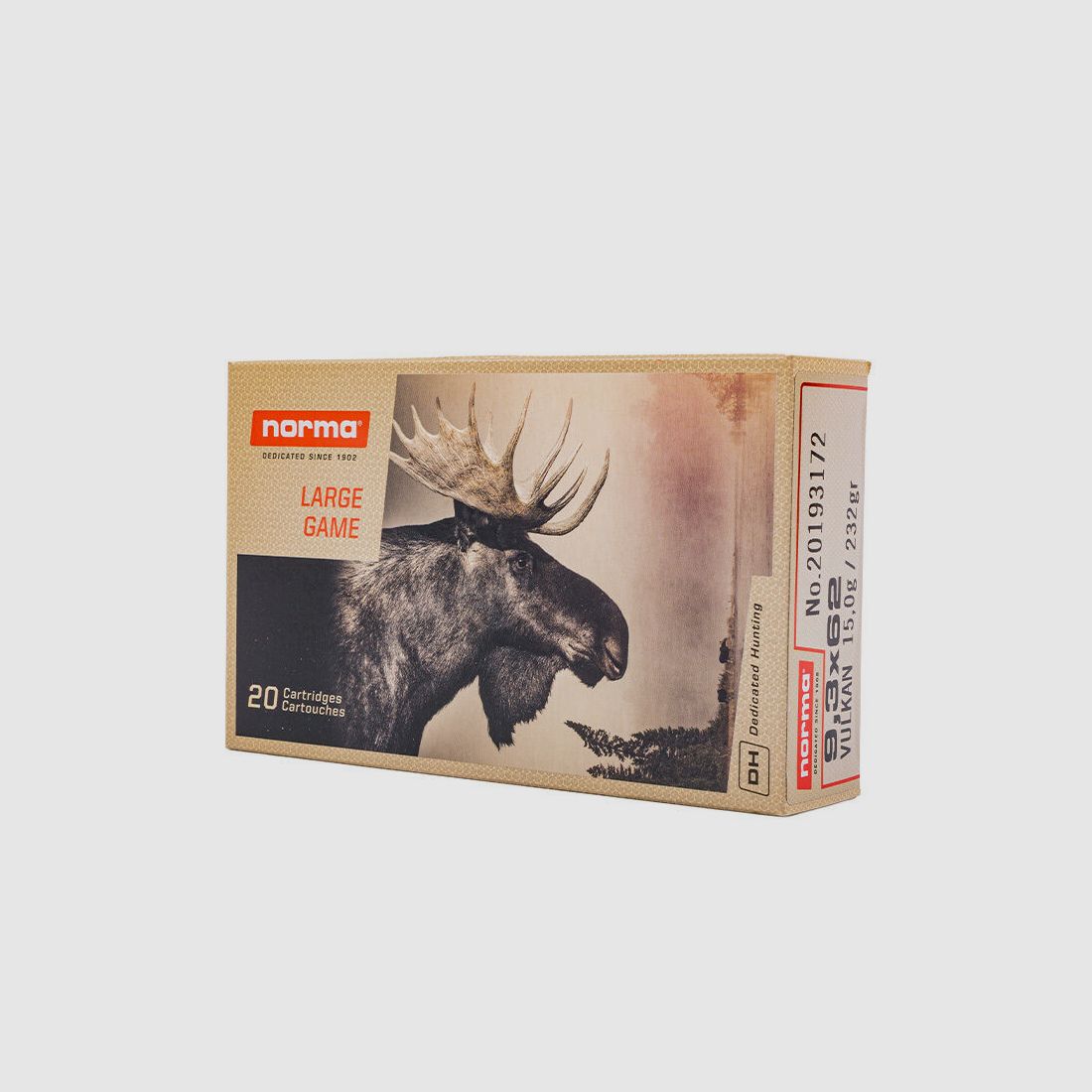 norma Vulkan 15,g / 232g 9,3x62