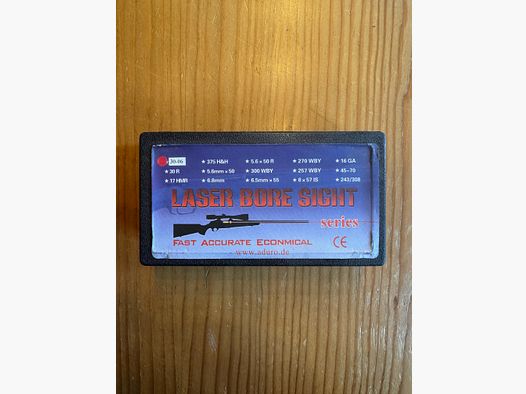Laser bore sight laser cartridge 30.06