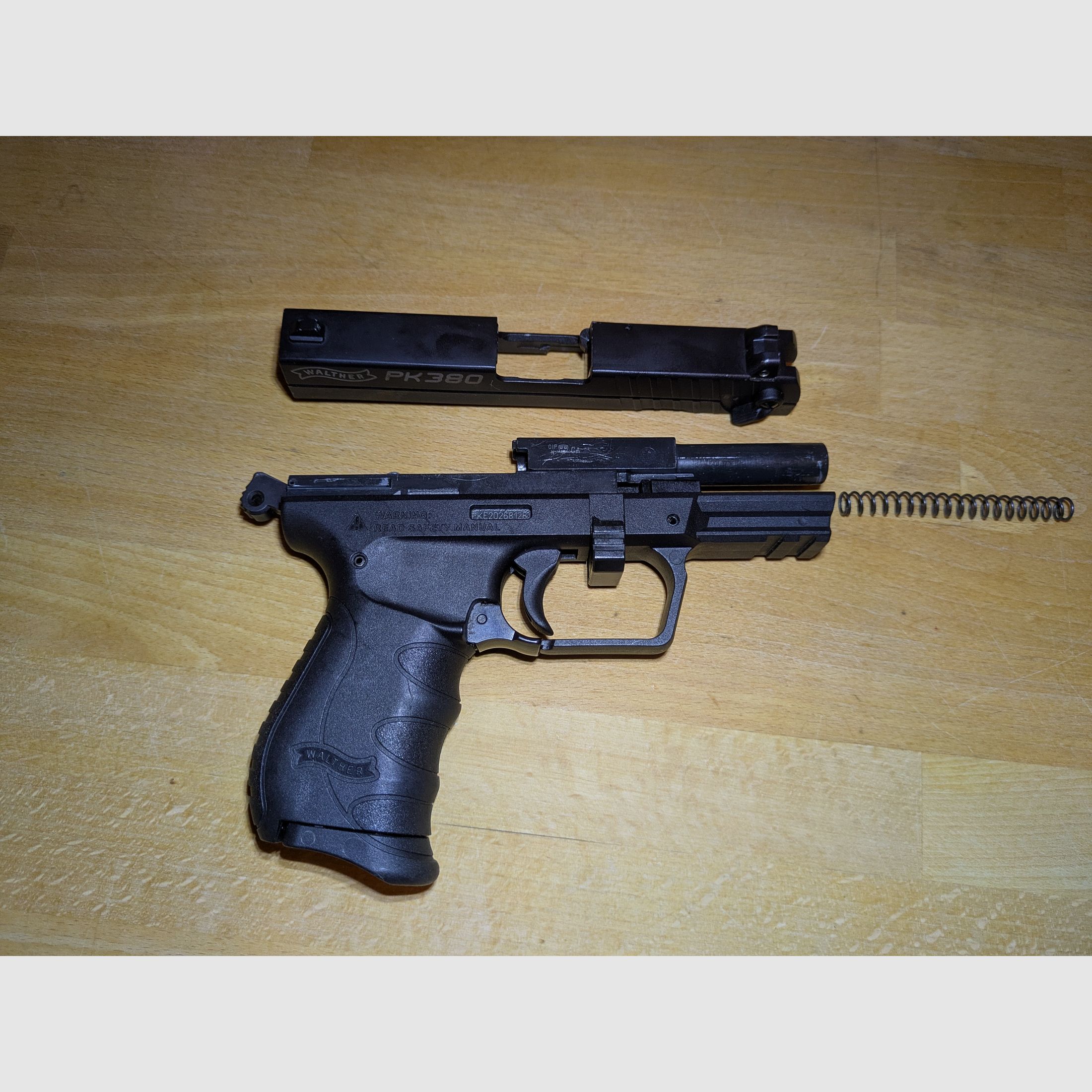 Walther PK380 Schreckschusspistole inkl. Zubehör