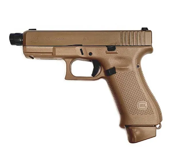 Pistolet GLOCK 19X Coyote MT13,5x1, kal. 9 PARA