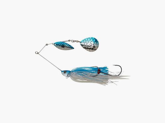 Spinnerbait Savage Gear Da'Bush 21g Blu Argento
