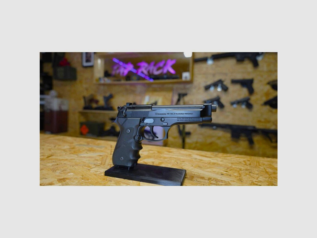 Pistola Usata Beretta 92 FS Brigadier calibro 9×19, immagine 3 di 7