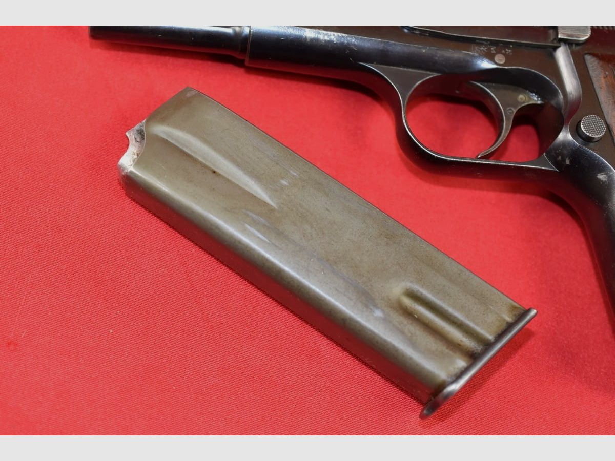 #6306 PISTOLET FN BROWNING HIGH POWER, WOJNA ZIMOWA, Kal. 9x19, zdjęcie 11 z 16