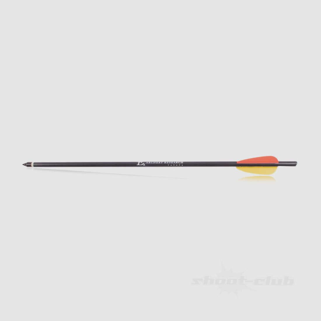 EK Archery Armbrust Pfeile Aluminium 16 Zoll Schwarz 5er Pack