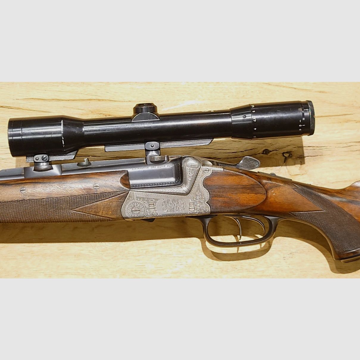 Windmüller Sauer Bergstutzen Mod.54 Kal. .30-06 / 5,6x50R