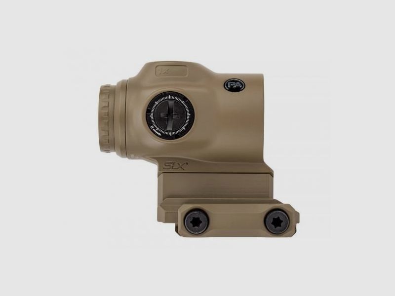 Primary Arms Microprism SLx 1x FDE inclusief accessoires, exclusief vergrootglas