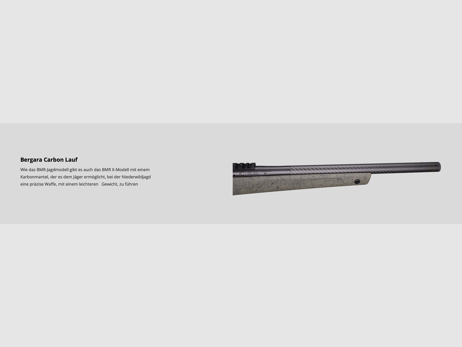 Bergara BMR X Carbon 20“ .22 LR 1/2-28 UNEF Repetierbüchse