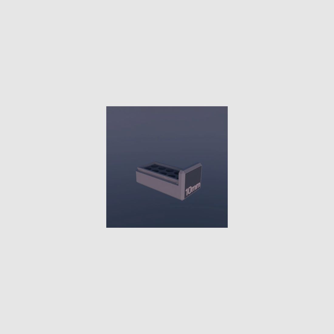 Filamelt Munitionsbox / 10mm Auto / ‘Schiebedeckel’ / Patronenbox, Ammo Box