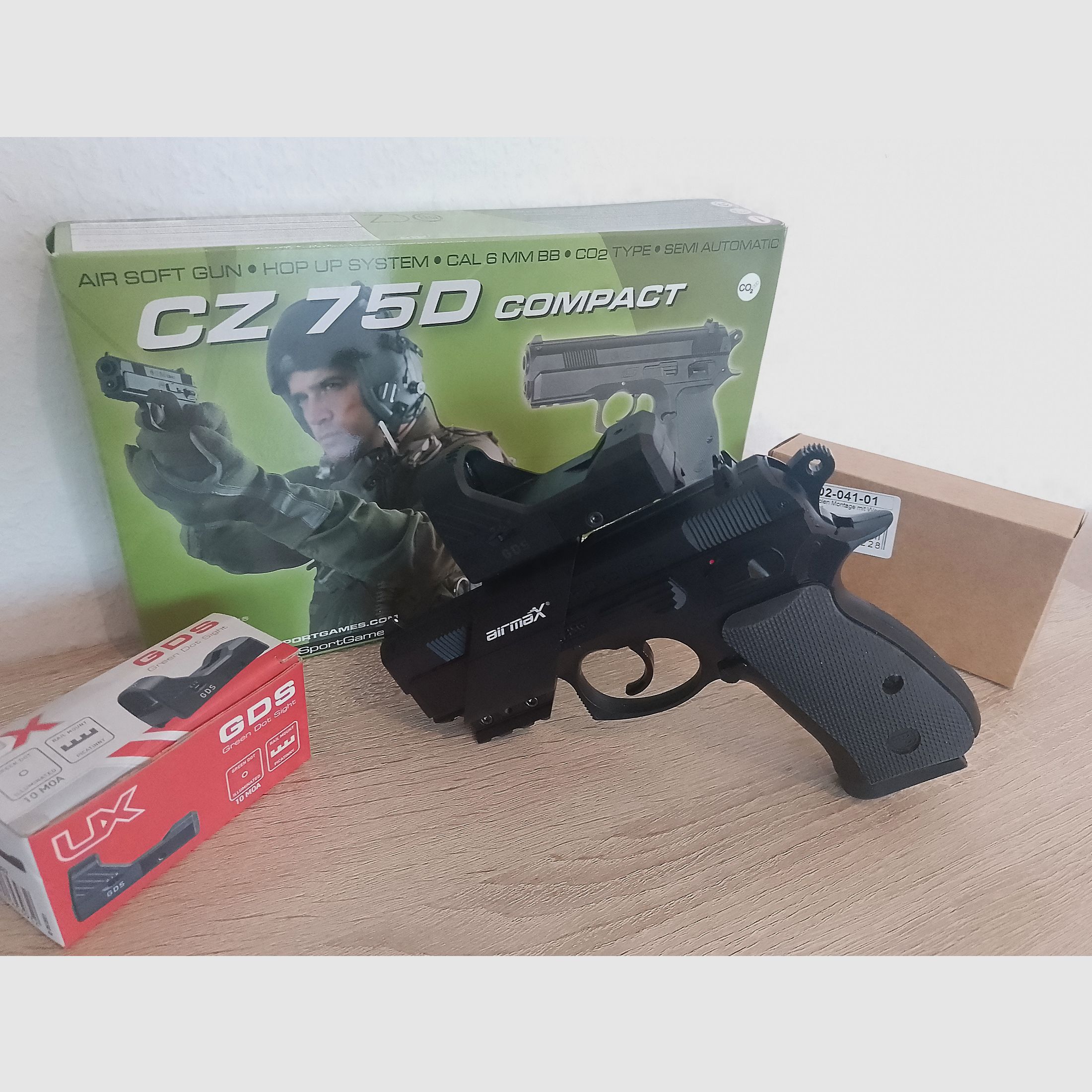 CZ 75 D Compact ASG CO2