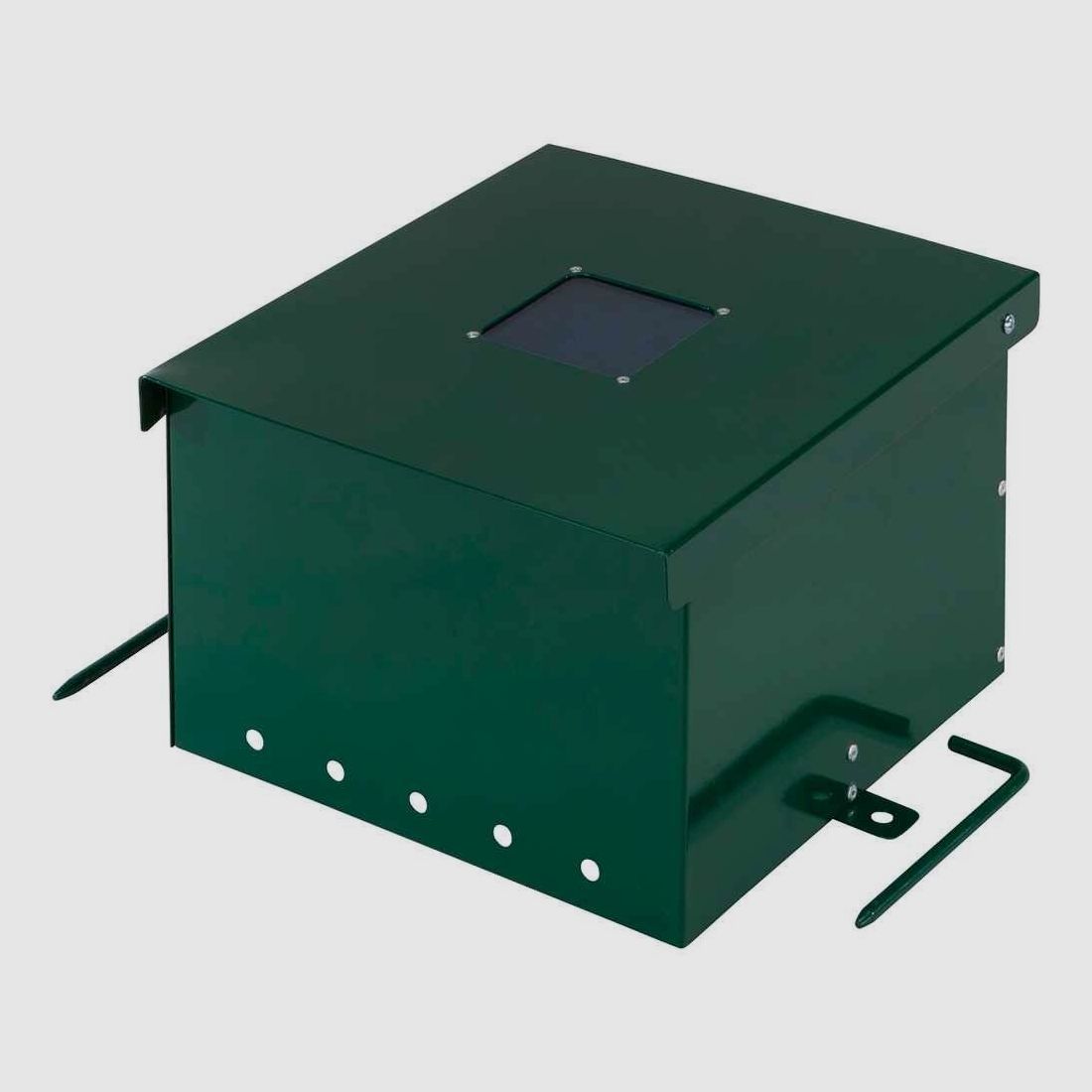 Scatola di silenziamento per dispositivi di sparo automatico per topi di campo