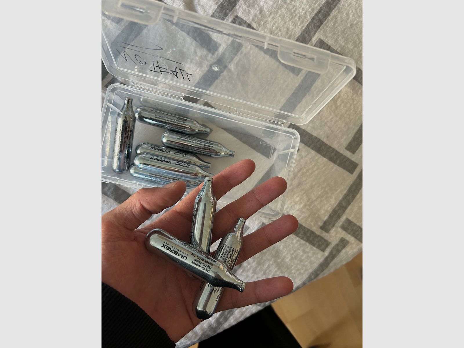co2 kapseln umarex für gasdruckwaffen (9x)
