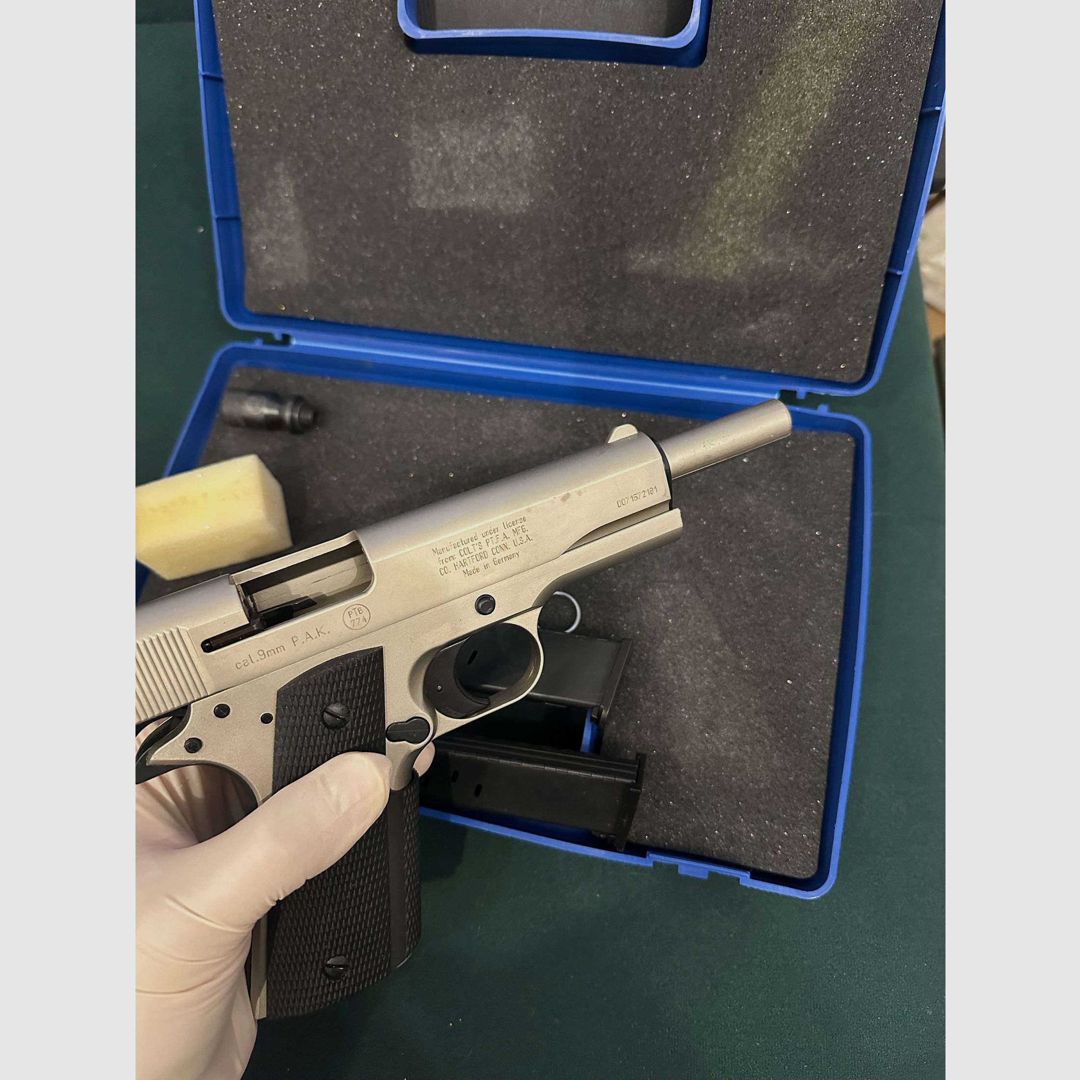 Umarex Colt Government 1911 A1 vernickelt