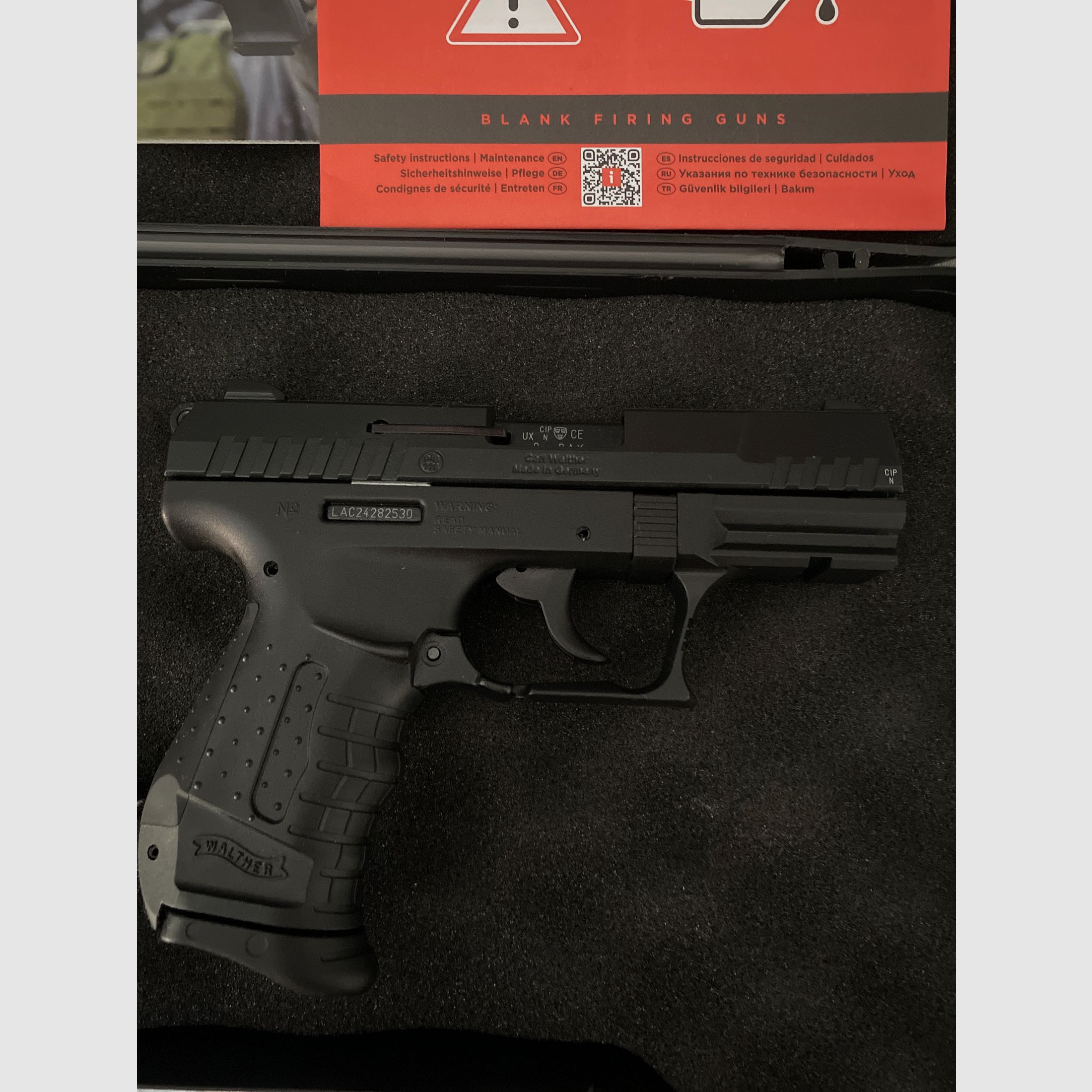 Walther P22 Ready 9mm P.A.K. mit Koffer Neu