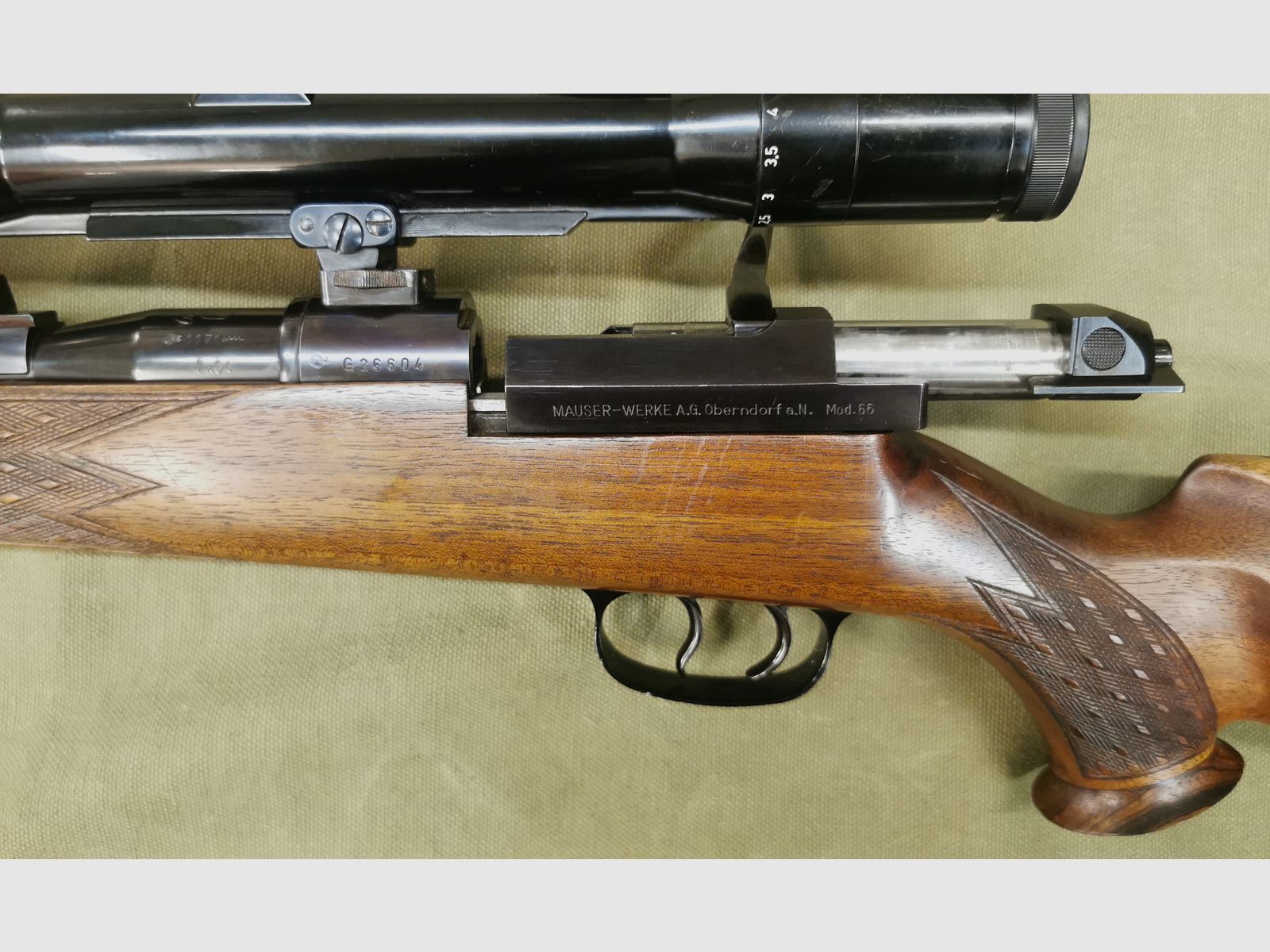 Stutzen Mauser Mod.66  Kaliber :7x64