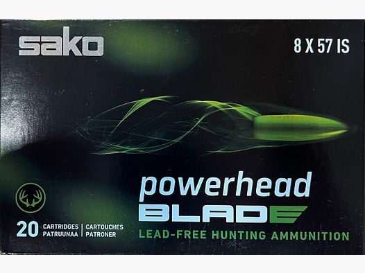 Sako Powerhead Blade 8x57JS 180grs - 20 Schuss