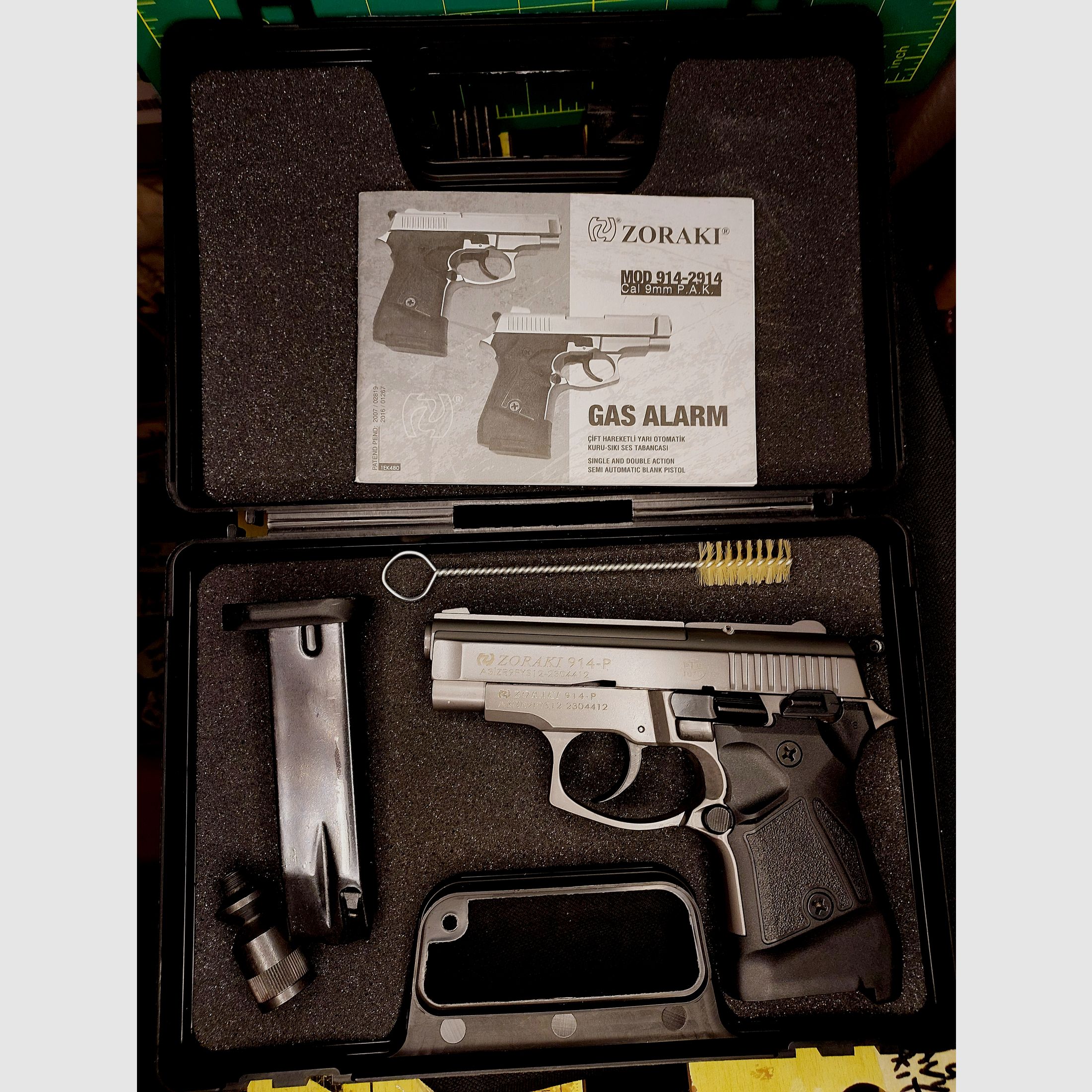 Zoraki 914 Schreckschuss Pistole 9mm P.A.K. Titan (1014)