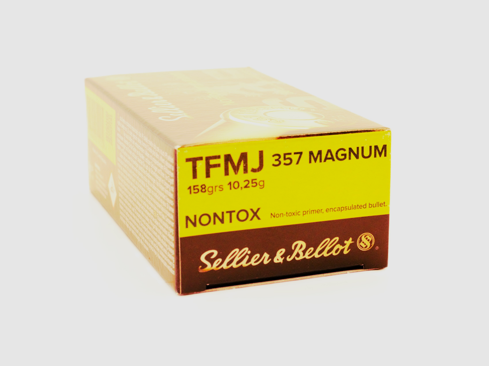SELLIER & BELLOT 357MAG NONTOX 158GRS TFMJ