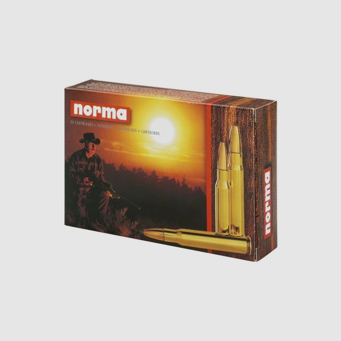 Büchsenpatronen Norma Alaska 9,3x62 Teilmantel  18,5g / 285gr. !!!