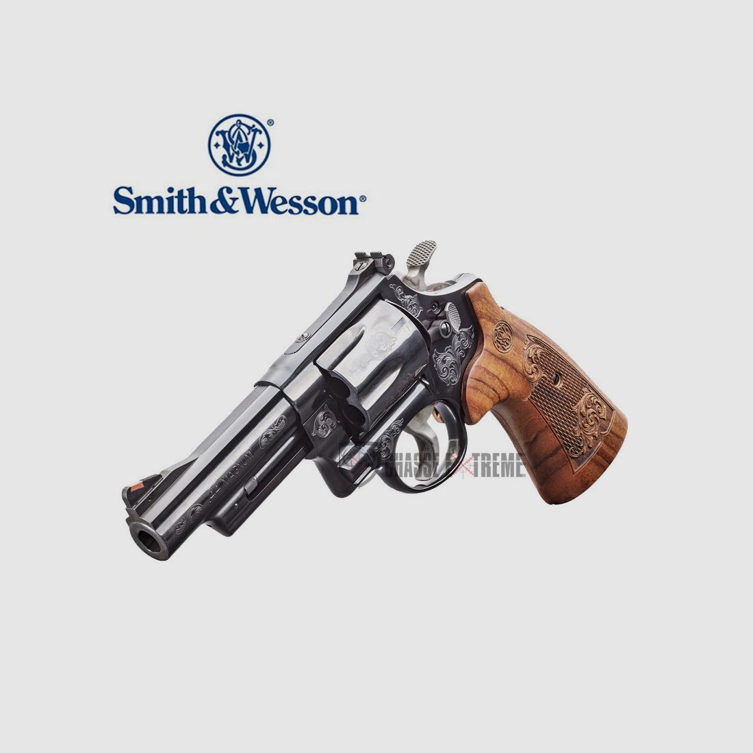 Revolver S&W M29 4" Kal. 44 Mag graviert, Bild 4 von 6