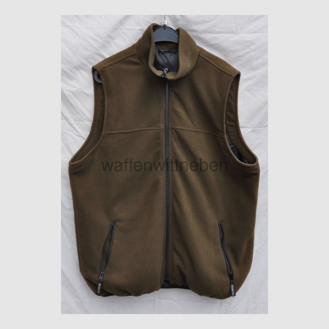 Overhues Hubertus fleece reversible vest size 54