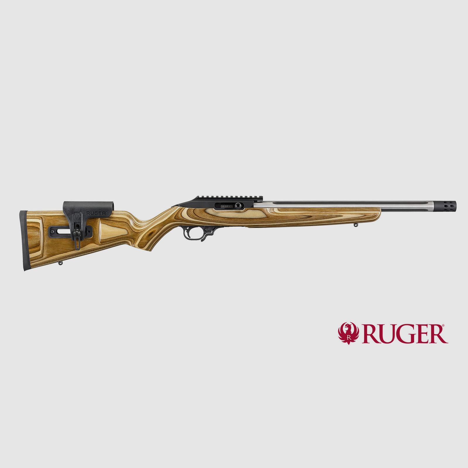 Ruger 10/22 Competition Brown, Kaliber .22lr || halbautomatische Büchse