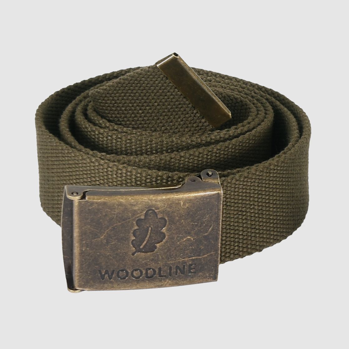 Woodline Canvas Belt Green