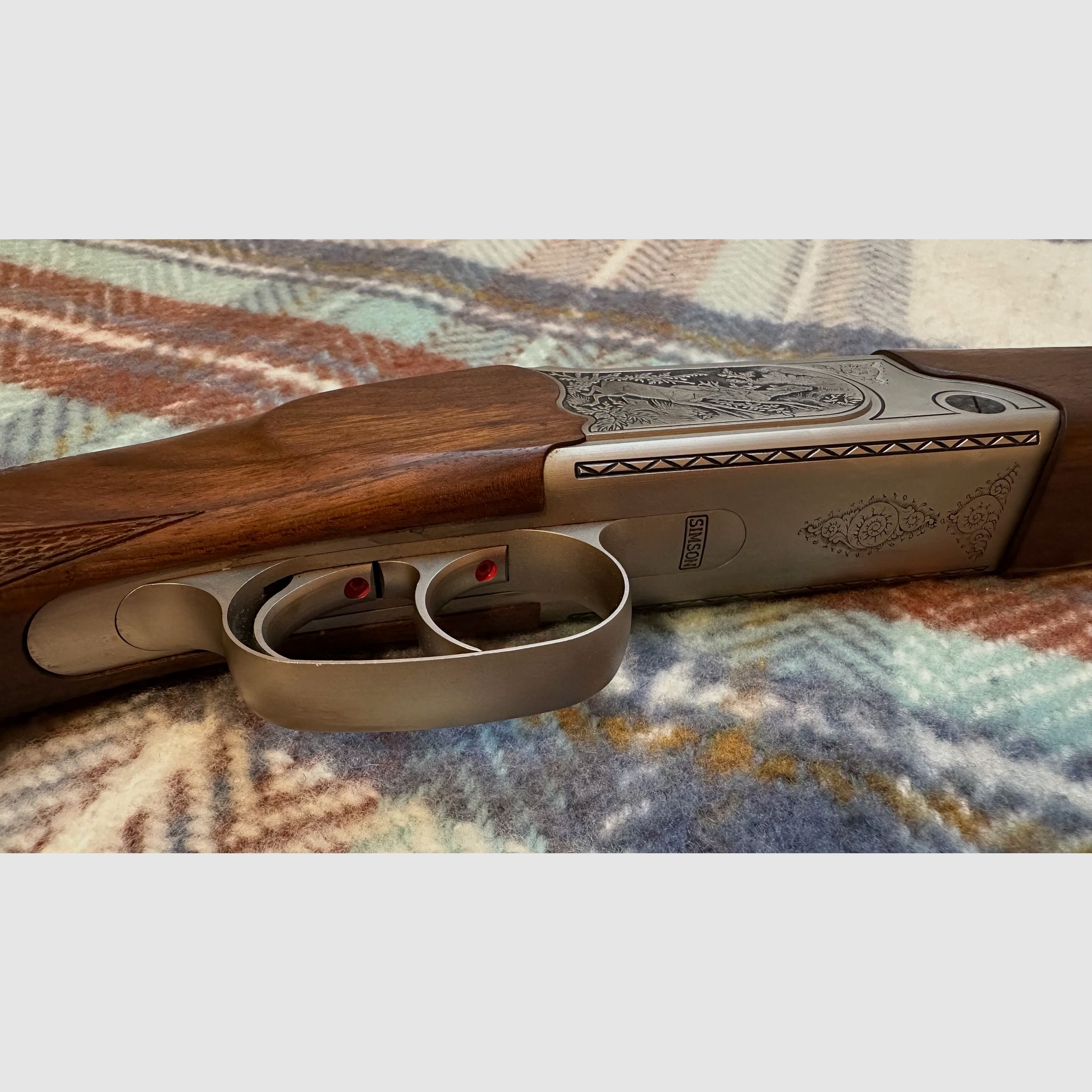 Merkel SLII Simson Bockbüchsflinte thermostabil Handspannung 7x65R 20/76