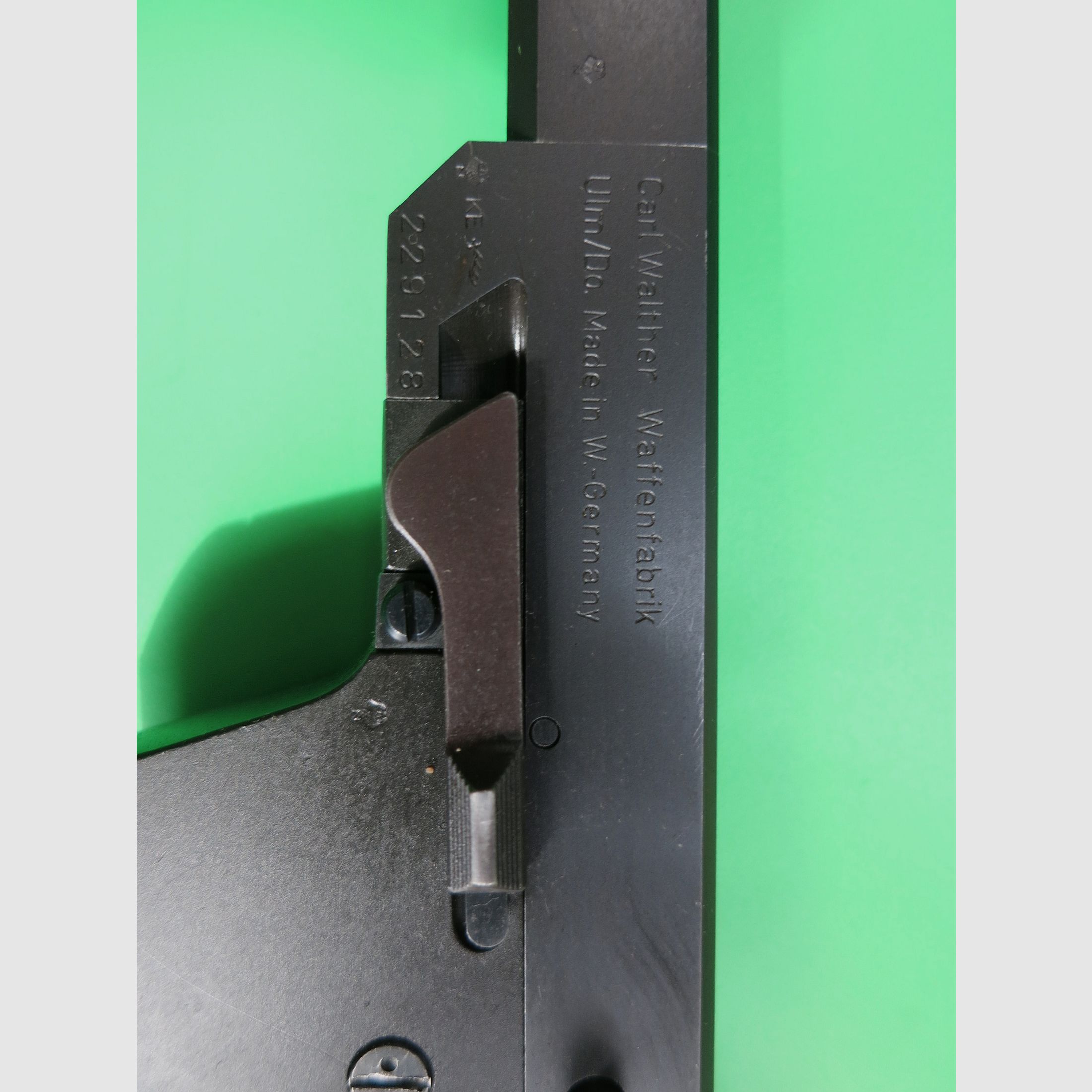 Sport-Pistole Walther GSP Kaliber .22lr, Sport-Griff, weltweit beliebteste Sportpistole, aktuelle Abzugsgruppe      #49