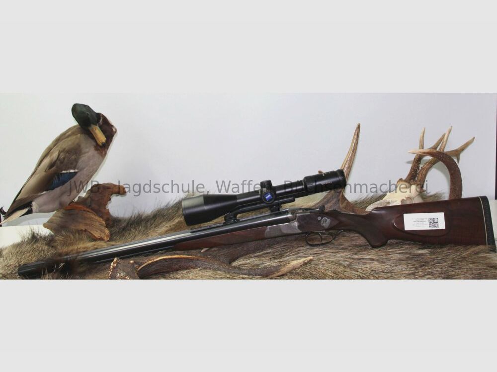 Sauer & Sohn mit Zeiss Victory Varipoint und mündungslangen ESL 8x57JRS;16/70;.22Hornet