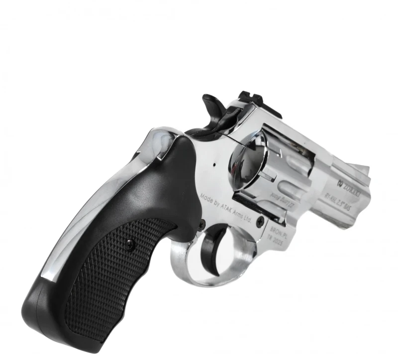 Revolver a salve BAS Zoraki R1-K6L 2,5" Chrome cal. 6 mm Long, immagine 4 di 11