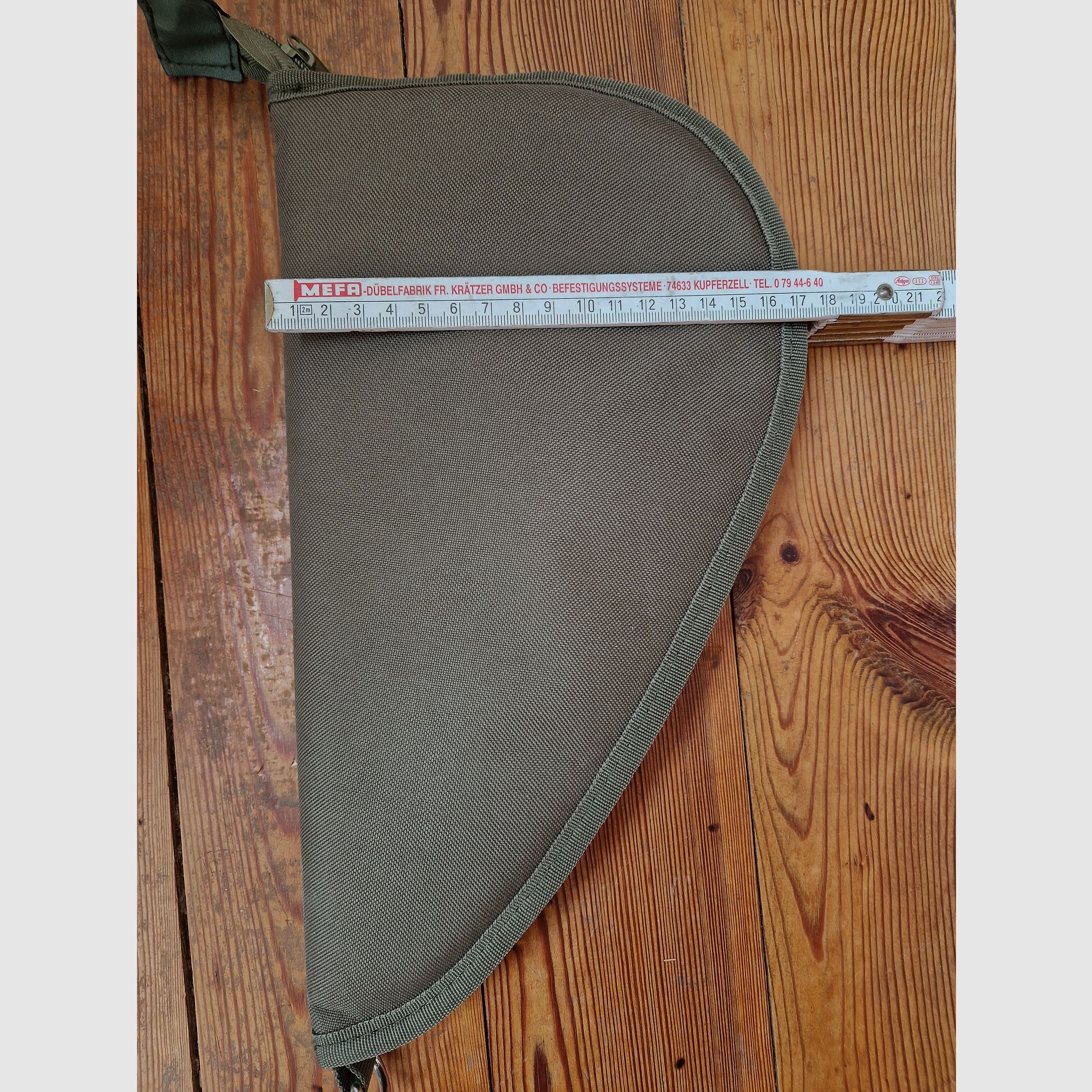 Bolsa para pistolas grande bolsa de transporte con cerradura color: oliva NUEVO