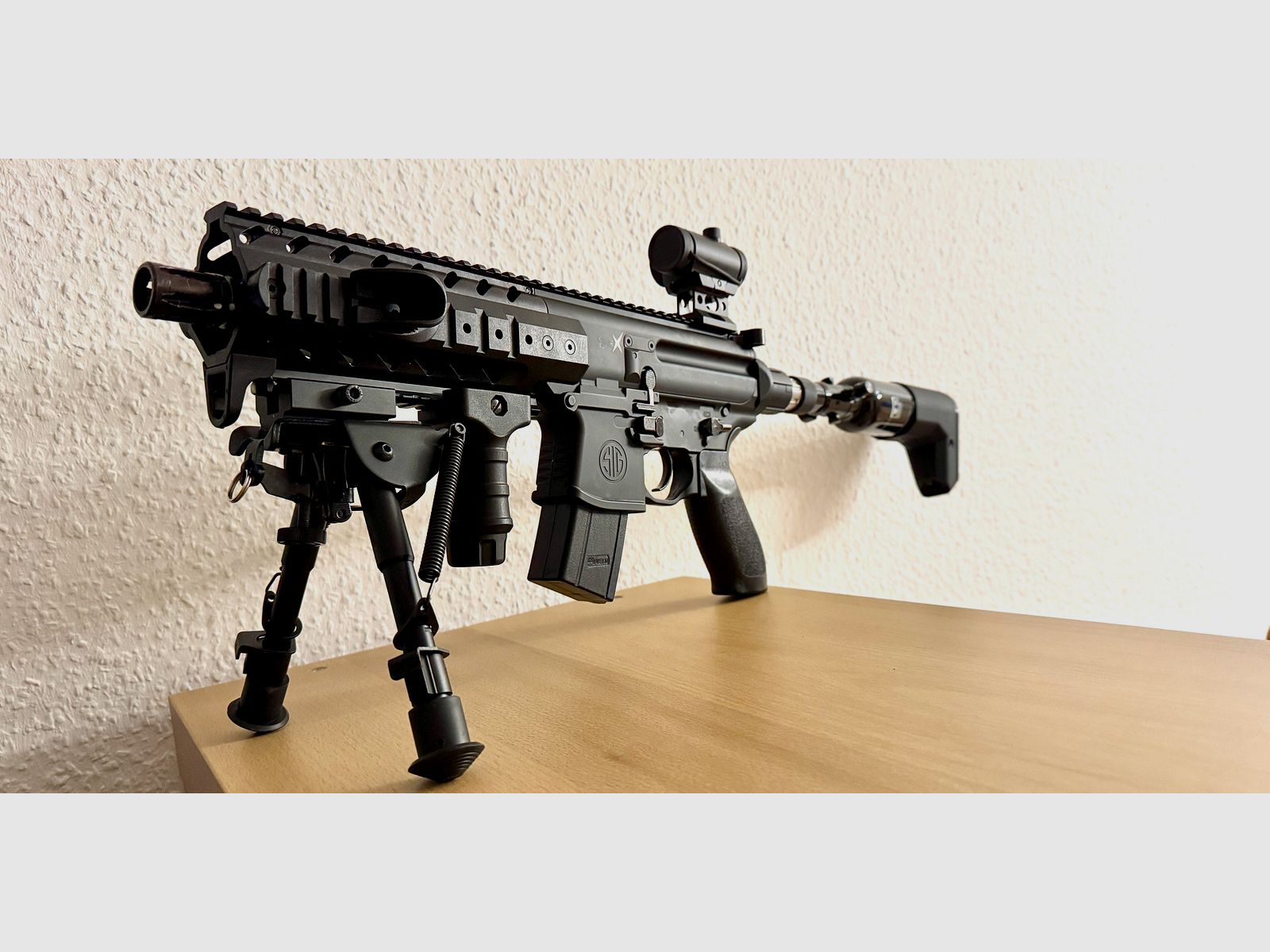 Sig Sauer MPX Gen1 - PCP- und Co2-Wechselsystem und viel Zubehör! - VB