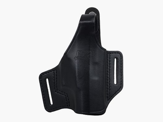 Schnellziehholster Formholster GĂĽrtelholster Quickdefense Pancake fĂĽr Walther P 22 PK 380 Mauser HSC HW94 Leder schwarz