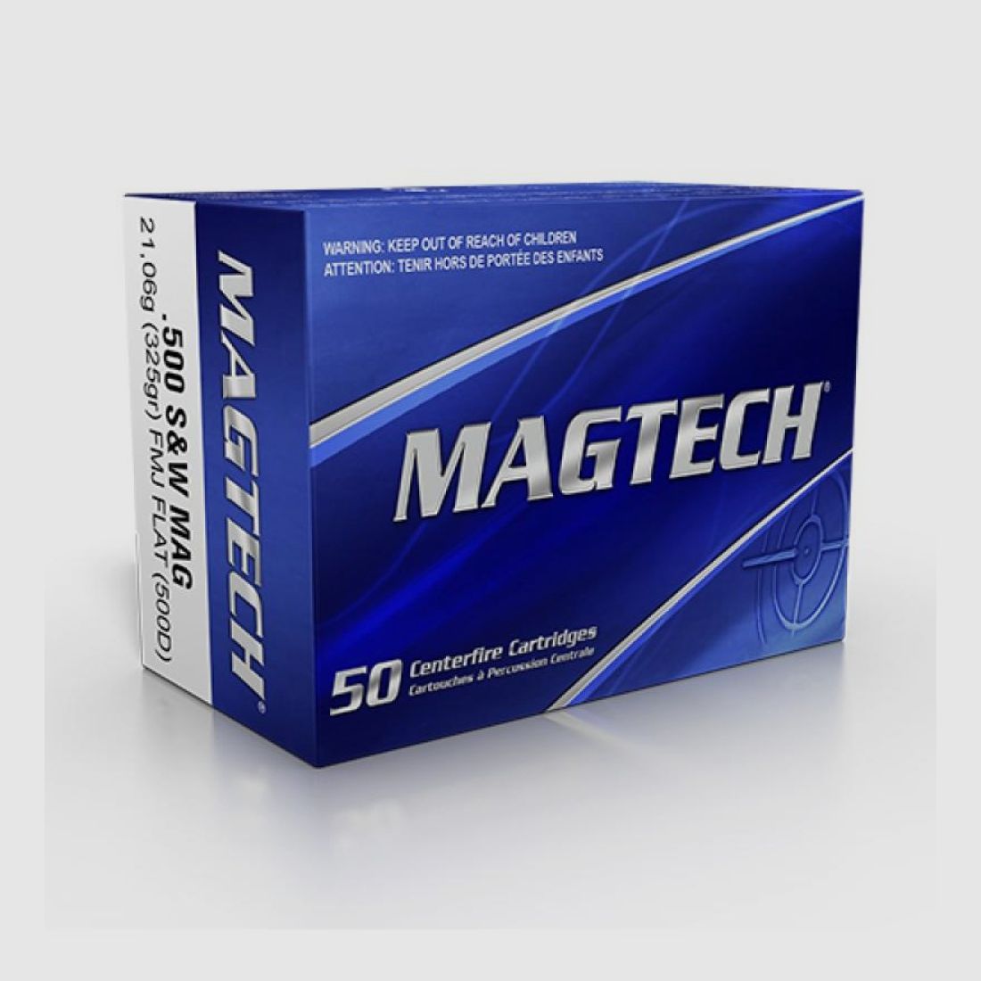 500 S&W Magtech 325gr FMJ-Flat VE20