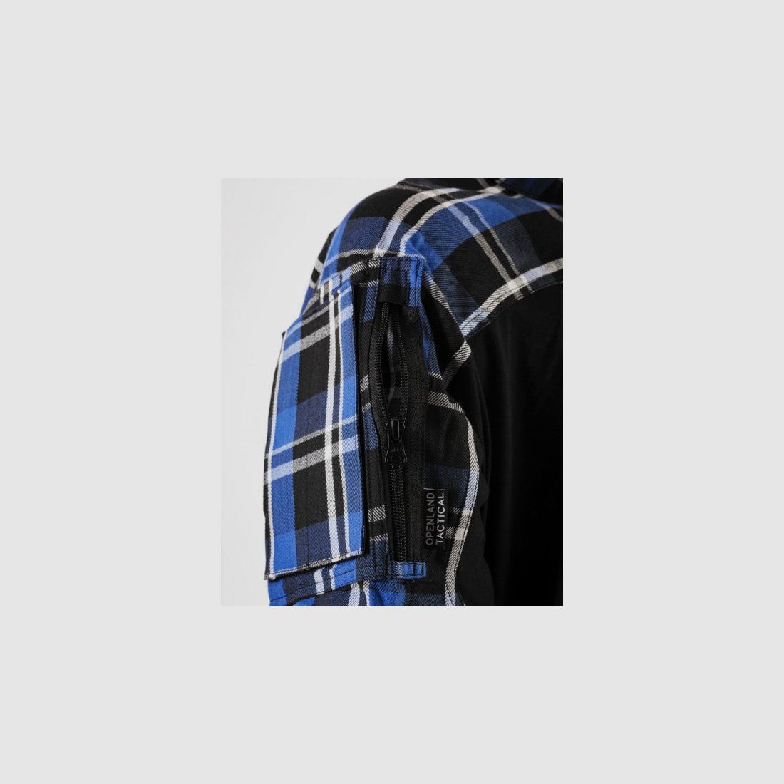 OPENLAND COMBAT SHIRT IN FLANELLA, immagine 3 di 3