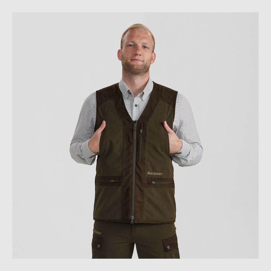 Deerhunter Eagle Waistcoat Tarmac Green, image 5 sur 5